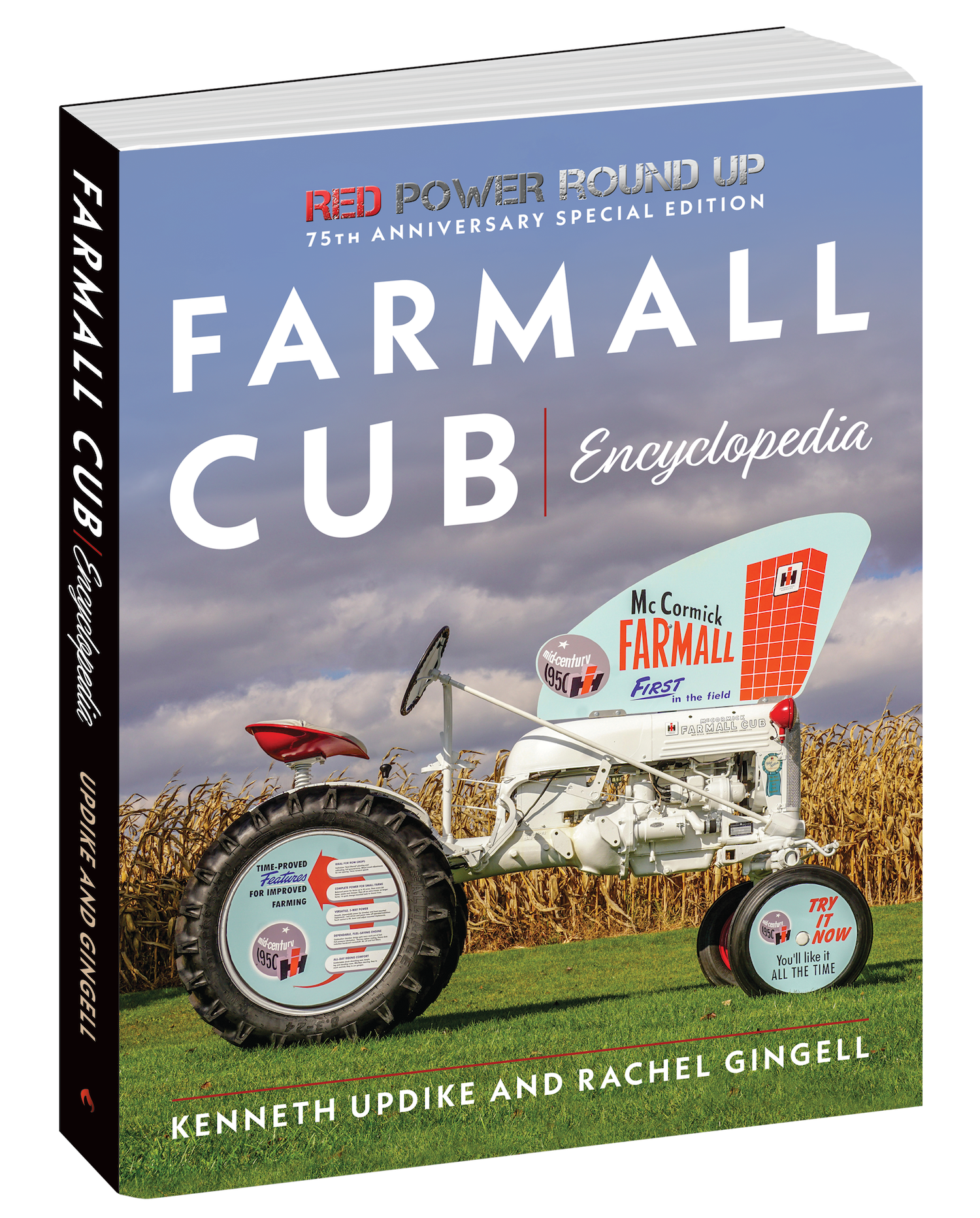 book cover of the farmall cub encyclopedia 75th anniversary edition