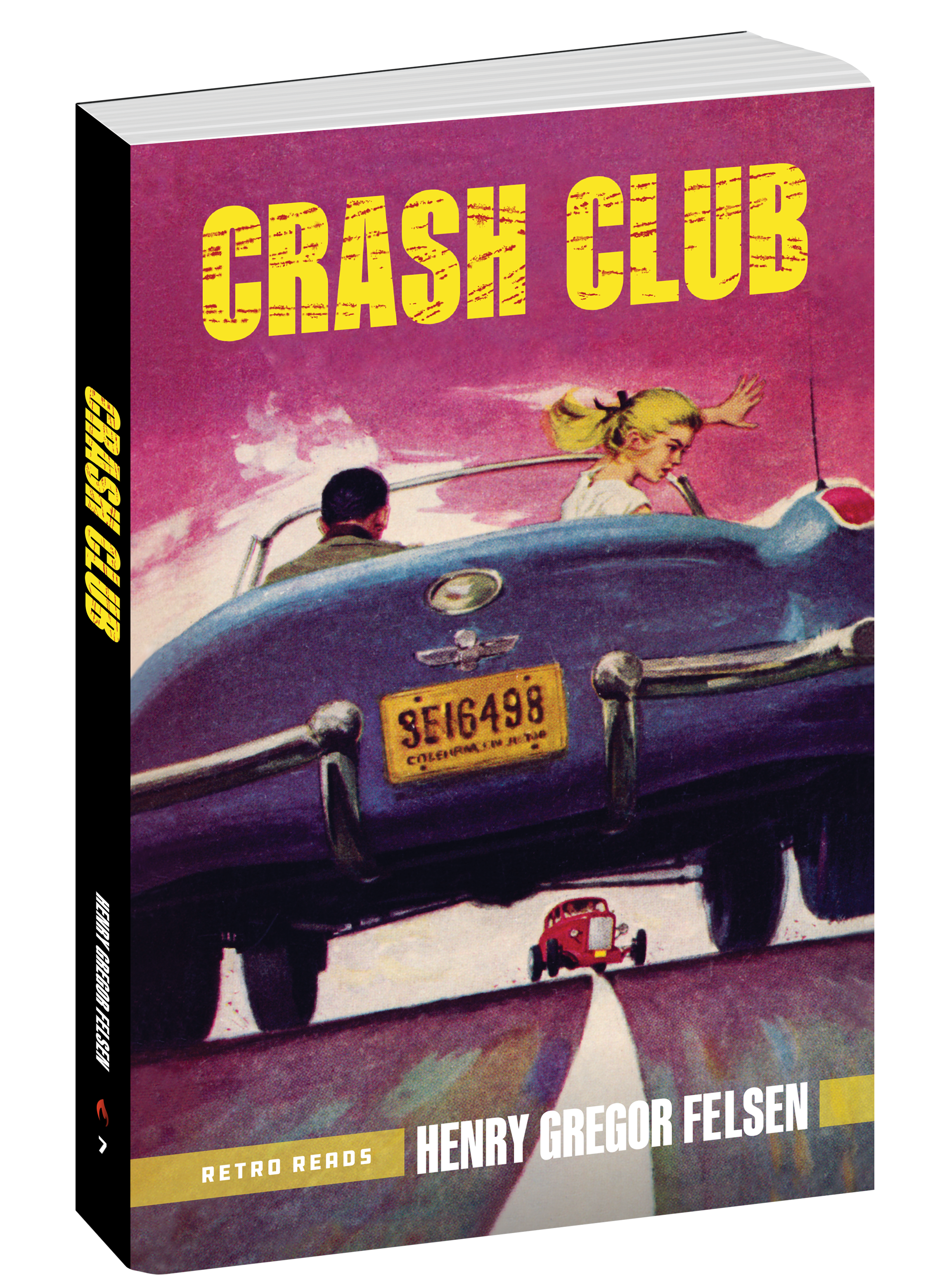 3D book cover Crash Club