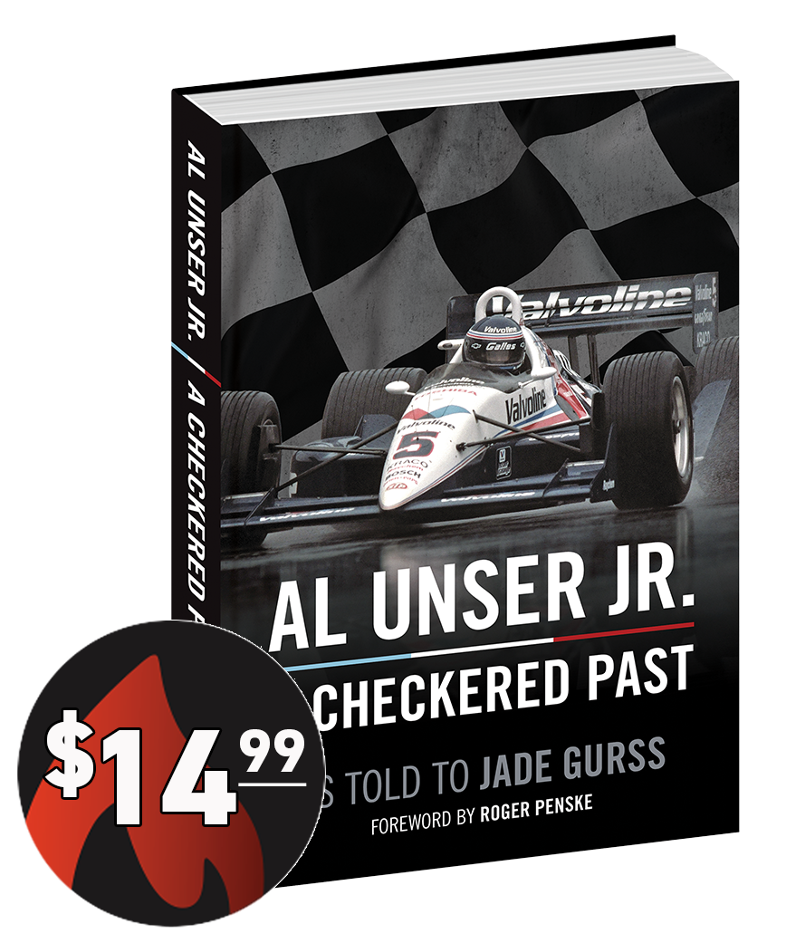 a checkered past cover with $14.99 tag