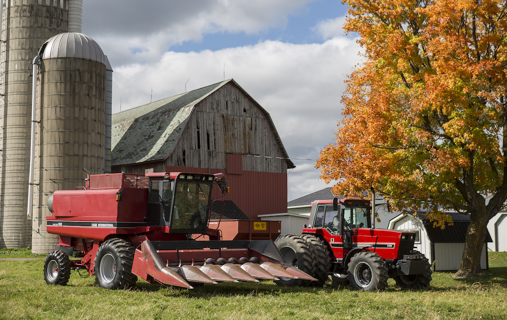 International 5488 on a farm setting