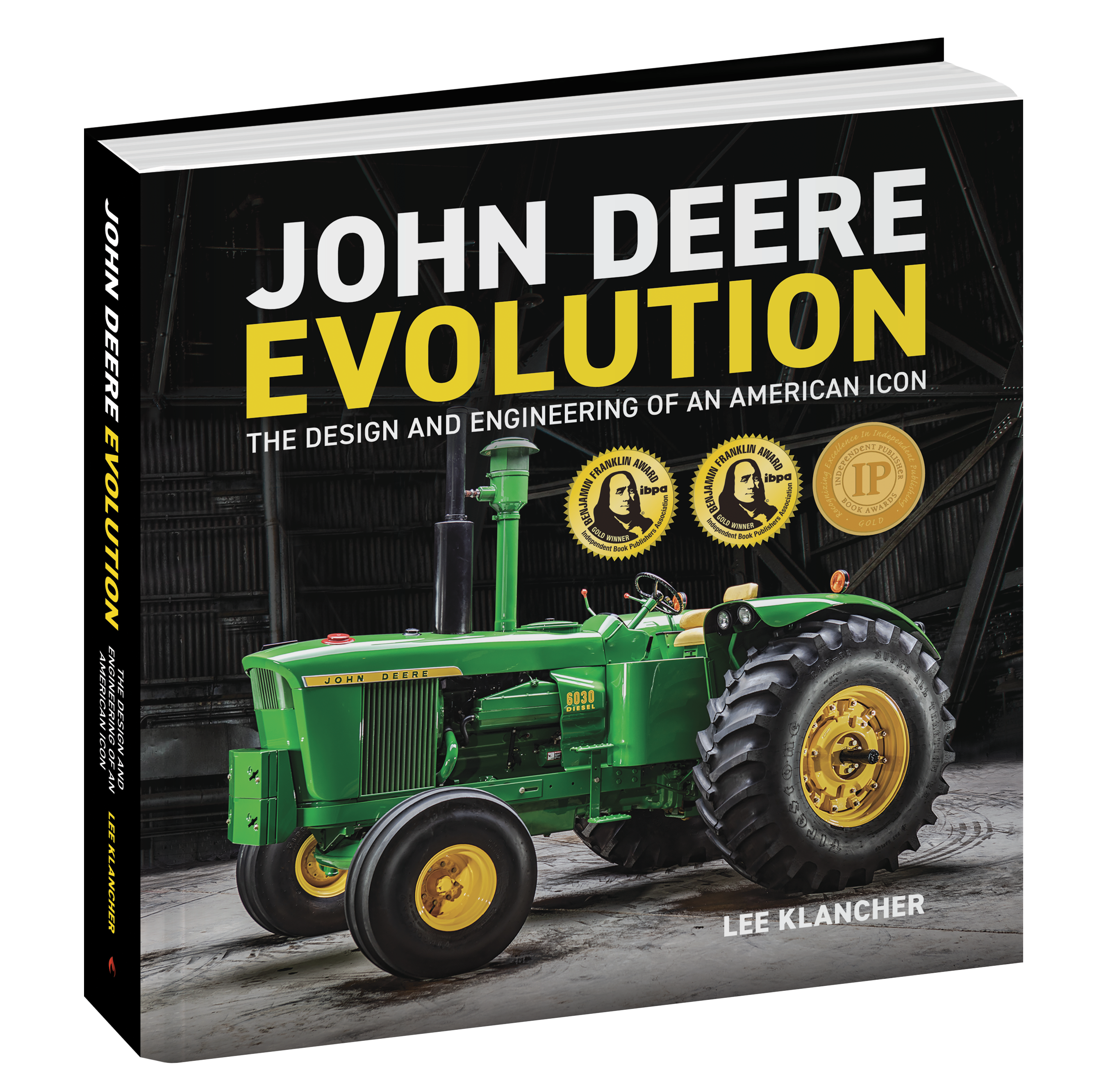 John Deere Evolution cover with award