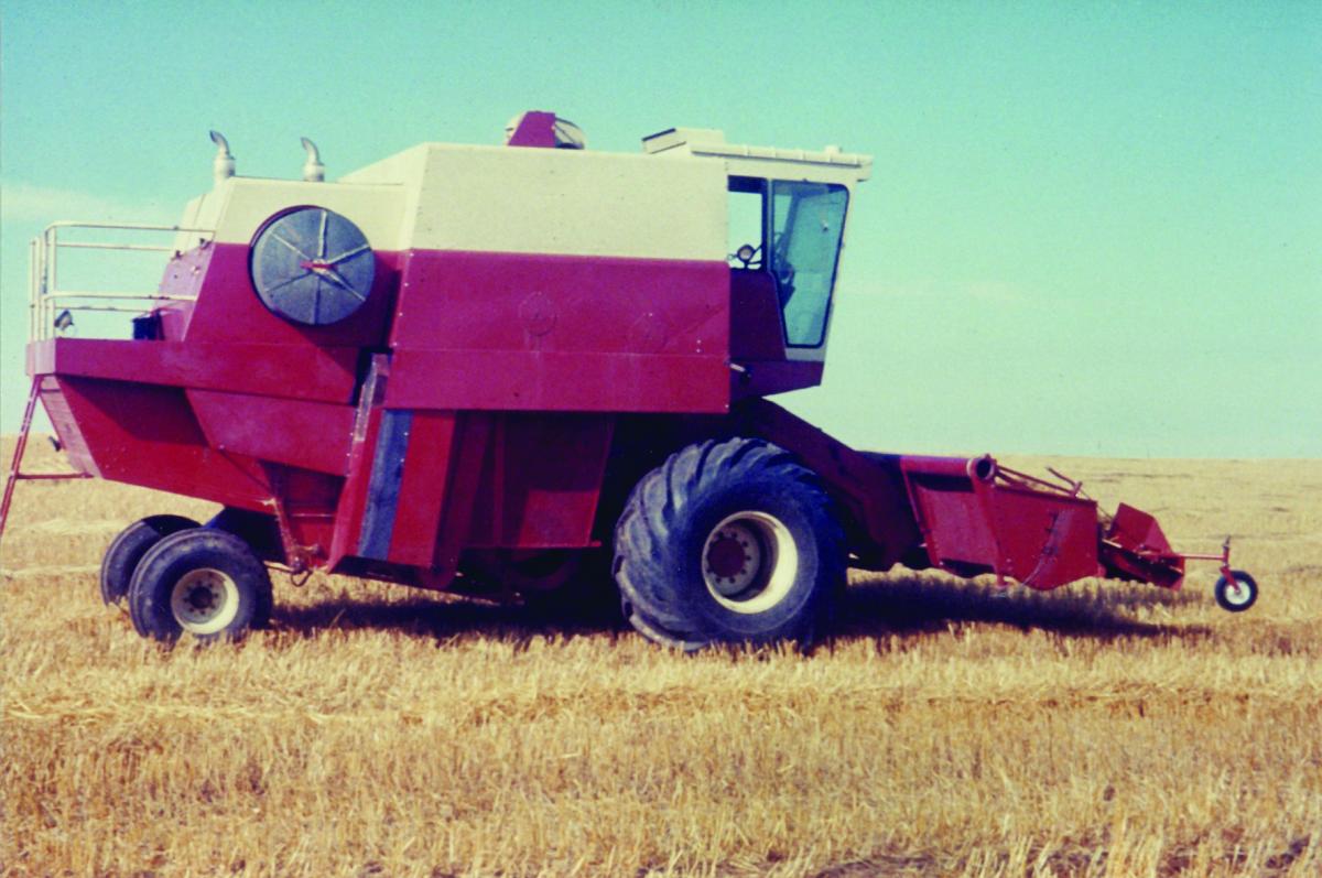 Image of a combine