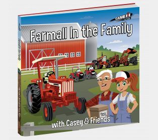 3D book cover Farmall in the Family