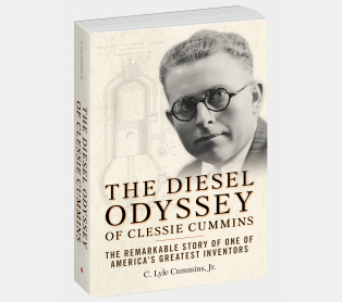 Cover file for The Diesel Odyssey of Clessie Cummins by C. Lyle Cummins, Jr.