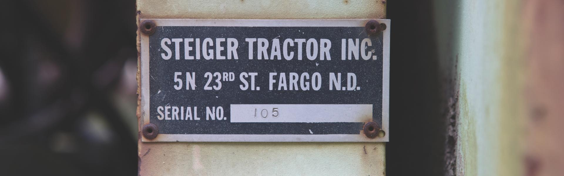 steiger plate